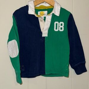 Mini Boden British Boys Polo, Size 2/3